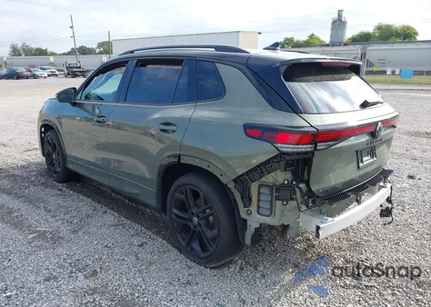 2025 Volkswagen Tiguan 2.0T Se R-Line Black from USA, damaged, VIN 3VVGR7RM2SM016138